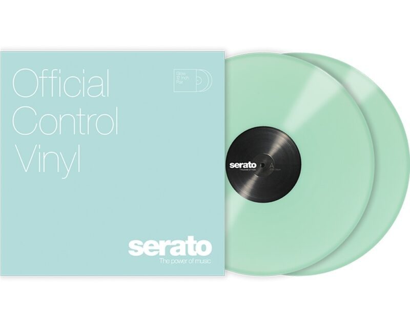 Serato Performance Control Vinyl Glow in the Dark (Paar)