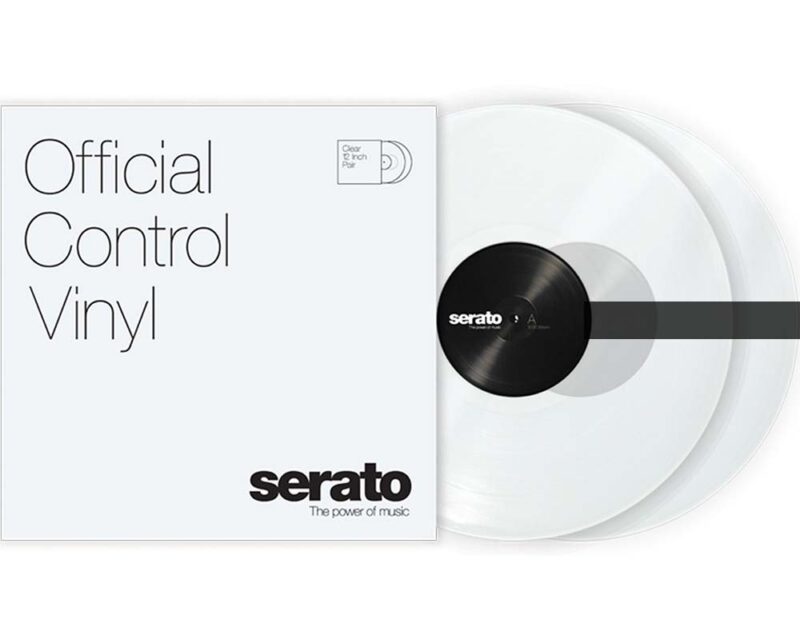 Serato Performance Control Vinyl Clear inkl Marker (Paar)