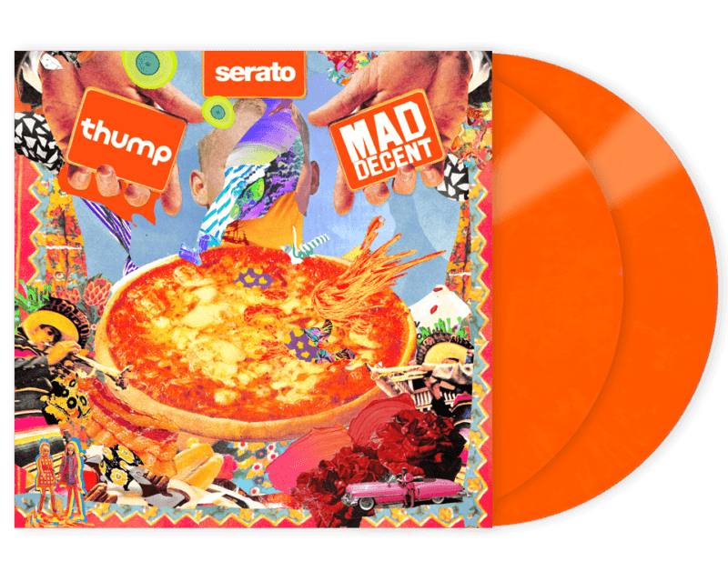 Serato Artist Pressings "Mad Decent x Thump 2x12" (Paar)