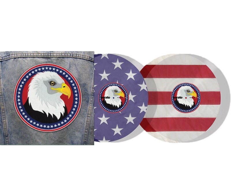 Serato 2x12“ USA Country limited Control Vinyls inkl. Slipmats