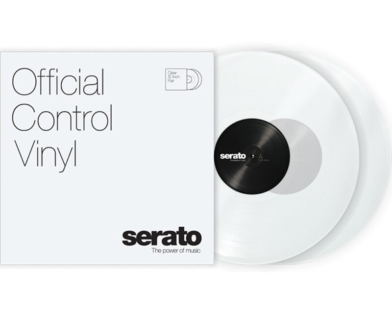 Serato Performance Control Vinyl Clear (Paar)