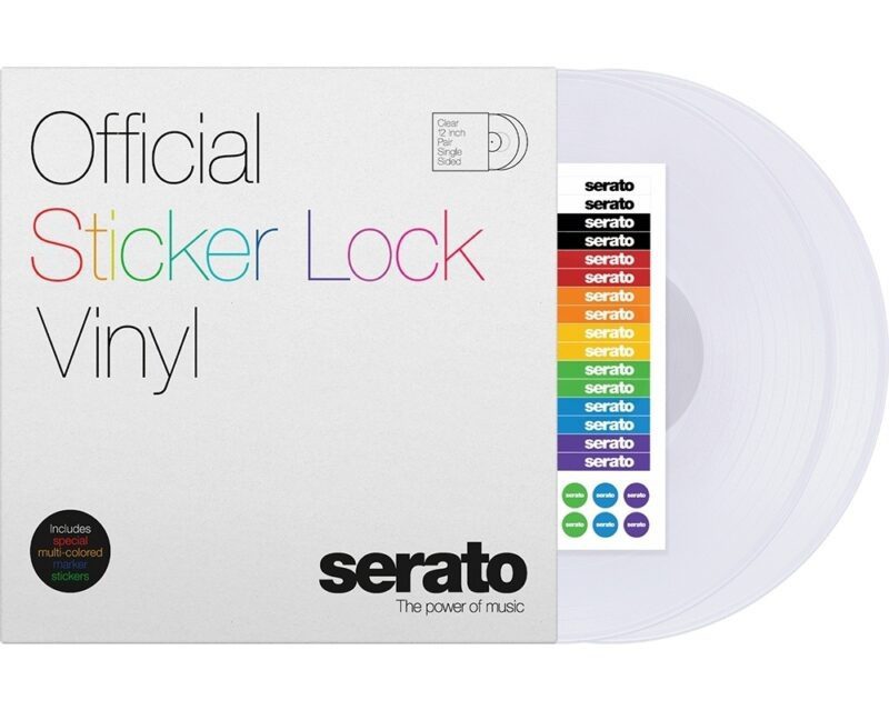 Serato 2x12" Sticker Lock Control Vinyl Pressung