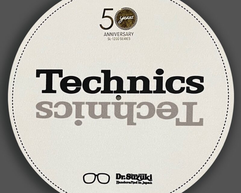 Dr.Suzuki X Technics 12" 50th Limited Edition Slipmats, WEISS
