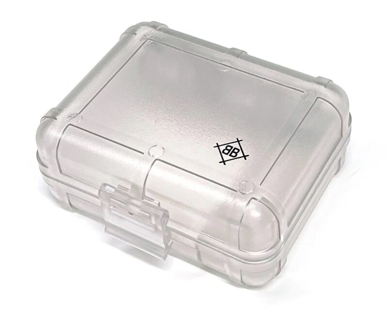 Stokyo Black Box Tonabnehmer Transportcase, Clear